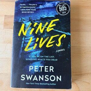 Nine Lives by Peter Swanson - Used